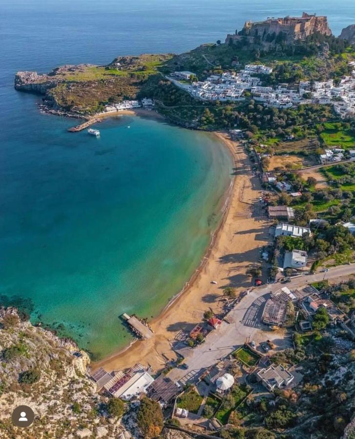Fedra Apartments Lindos 外观 照片