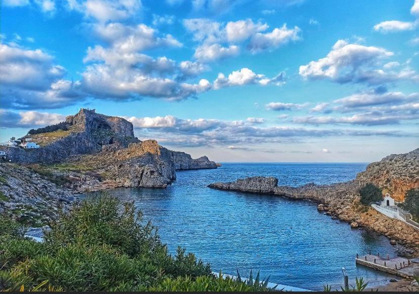 Fedra Apartments Lindos 外观 照片