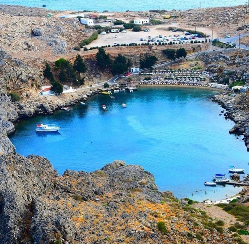 Fedra Apartments Lindos 外观 照片