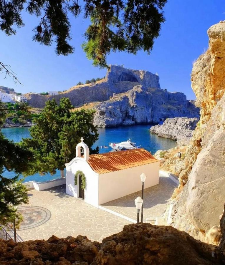 Fedra Apartments Lindos 外观 照片