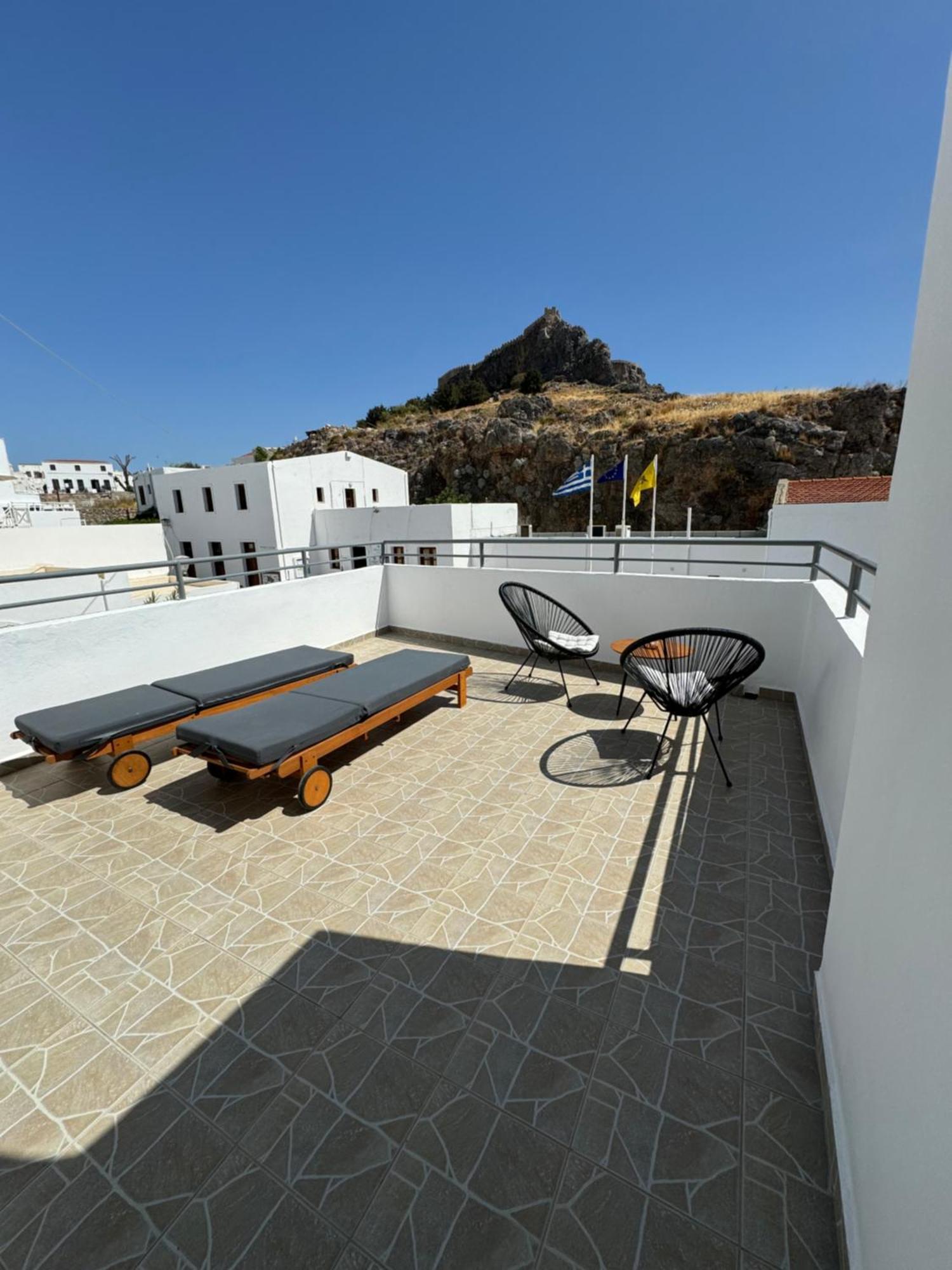 Fedra Apartments Lindos 外观 照片